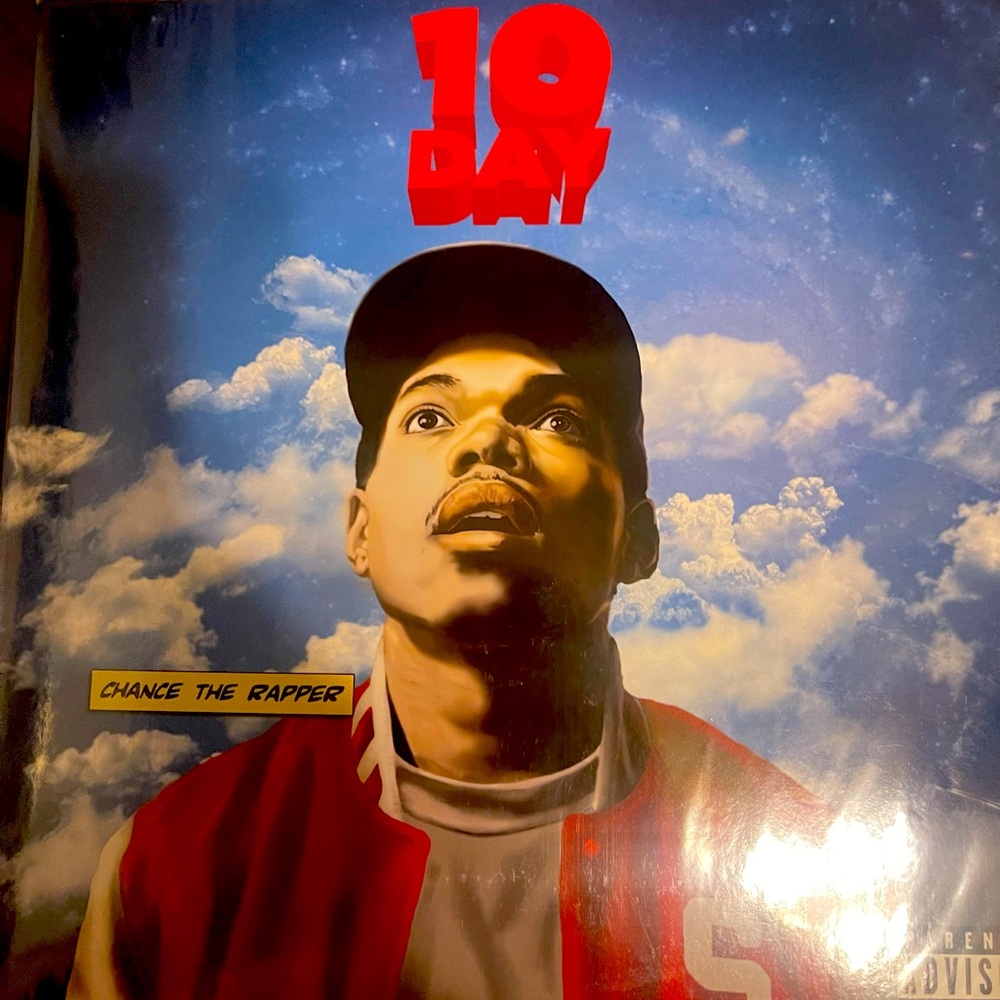 Chance the rapper 10- day colored vinyl 2-lp sealed